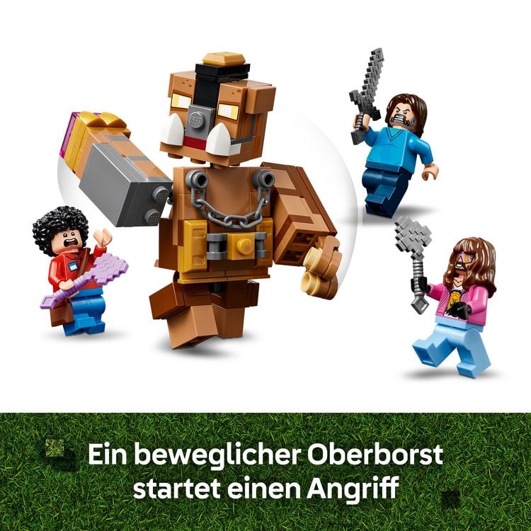 Produktbild: LEGO Minecraft 21272 Waldanwesen mit Boxring, Gamer Geschenk, Spielzeug