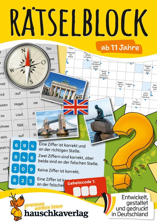 Produktbild: R&auml;tselblock ab 11 Jahre