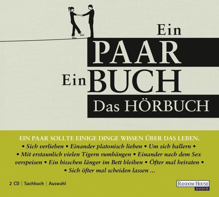 Produktbild: Ein Paar - Ein Buch, 2 Audio-CDs