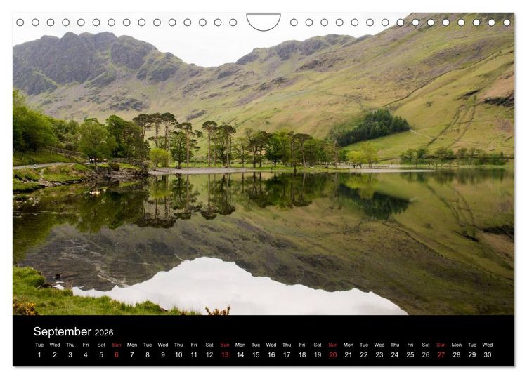 Produktbild: The English Lake District (Wall Calendar 2026 DIN A4 landscape), CALVENDO 12 Month Wall Calendar