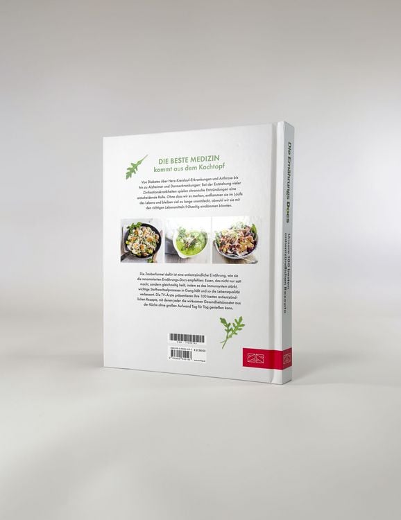Produktbild: Die Ern&auml;hrungs-Docs &ndash; Unsere 100 besten antientz&uuml;ndlichen Rezepte