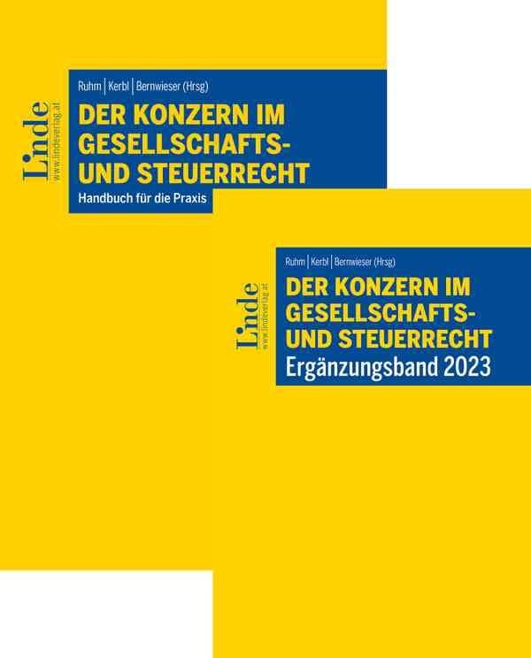 Produktbild: Der Konzern im Gesellschafts- und Steuerrecht inkl. Erg&auml;nzungsband 2023