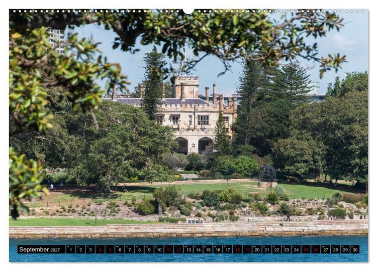 Produktbild: Ein Tag in Sydney - eine etwas andere Sicht (hochwertiger Premium Wandkalender 2027 DIN A2 quer), Kunstdruck in Hochglanz