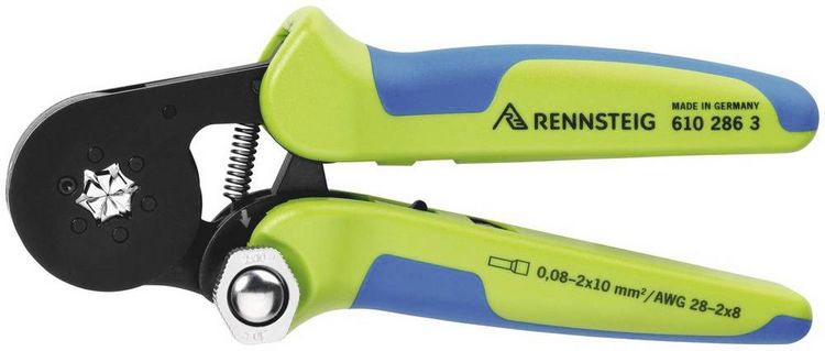 Produktbild: Aderendh&uuml;lsencrimpzange PEW 8 selbsteinstellend 610 286 3 Typ br&uuml;niert Crimpprofil 6-kant Kapazit&auml;t 0,08-16,0 mm&sup2; Twin-A