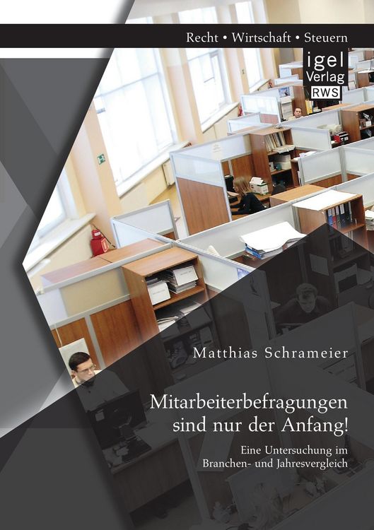 Produktbild: Mitarbeiterbefragungen sind nur der Anfang! Eine Untersuchung im Branchen- und Jahresvergleich