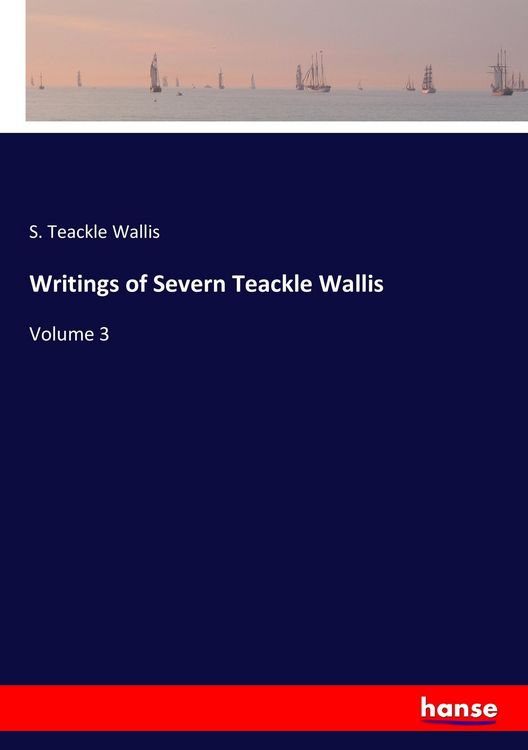 Produktbild: Writings of Severn Teackle Wallis