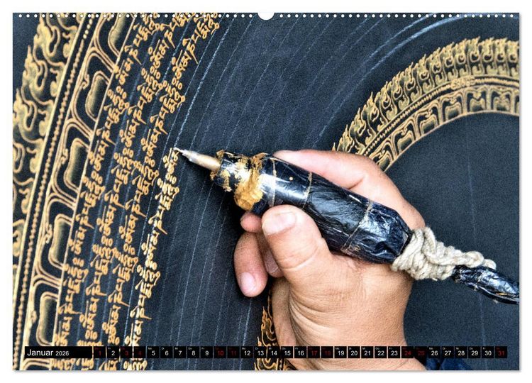 Produktbild: Bhutan - Natur und Tradition (Wandkalender 2026 DIN A2 quer), CALVENDO Monatskalender