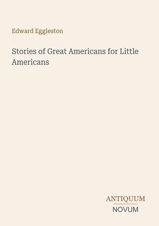 Produktbild: Stories of Great Americans for Little Americans
