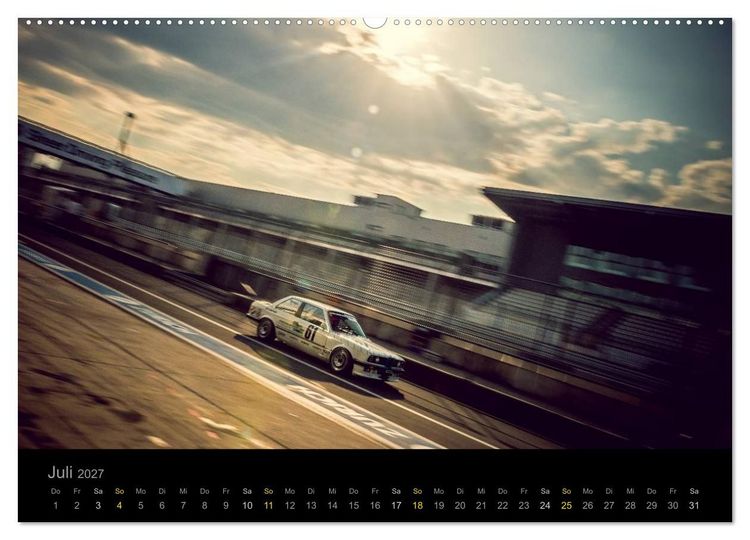 Produktbild: Classic BMW Racing (Wandkalender 2027 DIN A2 quer), CALVENDO Monatskalender