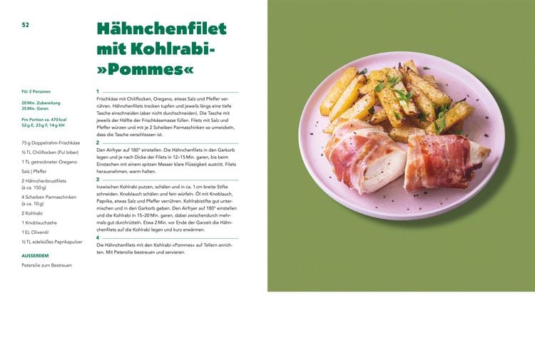 Produktbild: Lieblingsrezepte aus deinem Airfryer - High Protein