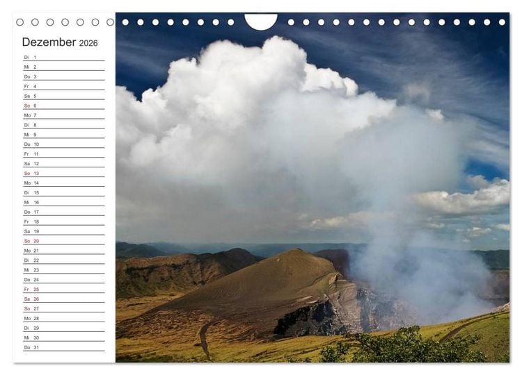 Produktbild: Nicaragua - Vulkane und Kolonialarchitektur (Wandkalender 2026 DIN A4 quer), CALVENDO Monatskalender