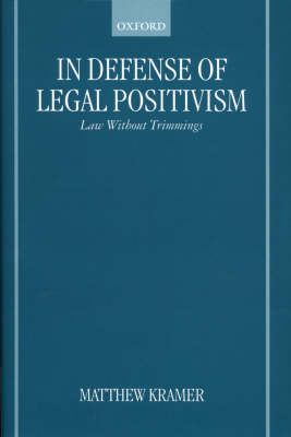 Produktbild: In Defense Of Legal Positivism