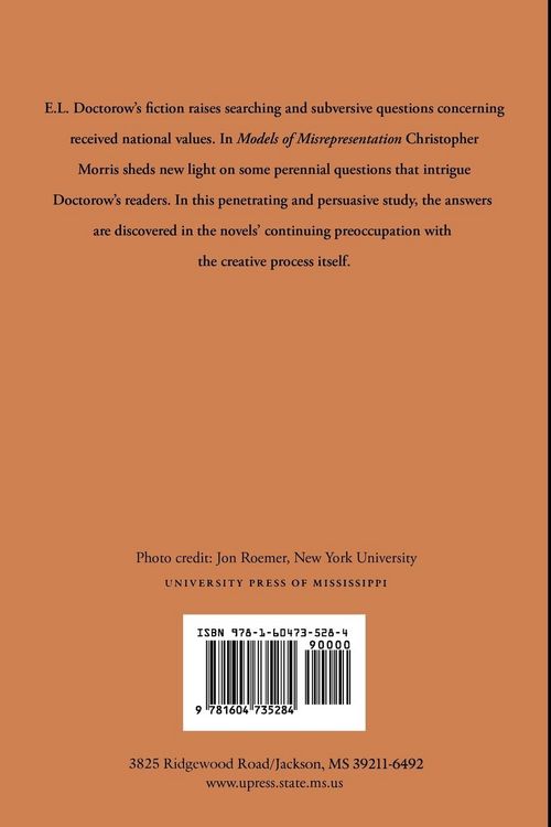 Produktbild: Models of Misrepresentation