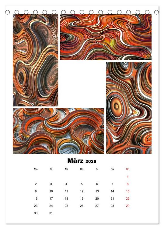Produktbild: Vierkl&auml;nge (Tischkalender 2026 DIN A5 hoch), CALVENDO Monatskalender
