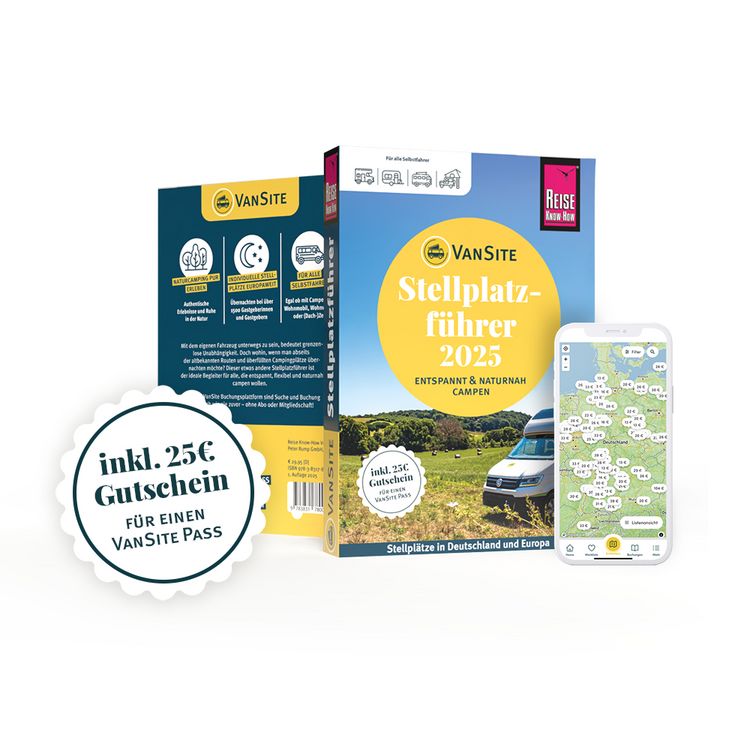 Produktbild: VanSite Stellplatzf&uuml;hrer 2025