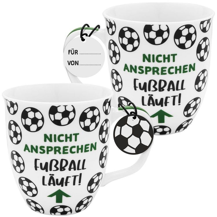Produktbild: GRUSS & CO Tasse Motiv Fu&szlig;ball