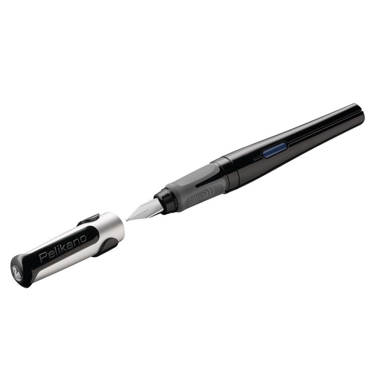 Produktbild: Pelikan F&uuml;ller Pelikano&reg; Original f&uuml;r Linksh&auml;nder, Schwarz, Feder L