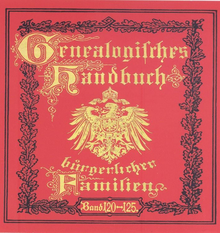 Produktbild: Deutsches Geschlechterbuch - CD-ROM. Genealogisches Handbuch b&uuml;rgerlicher Familien