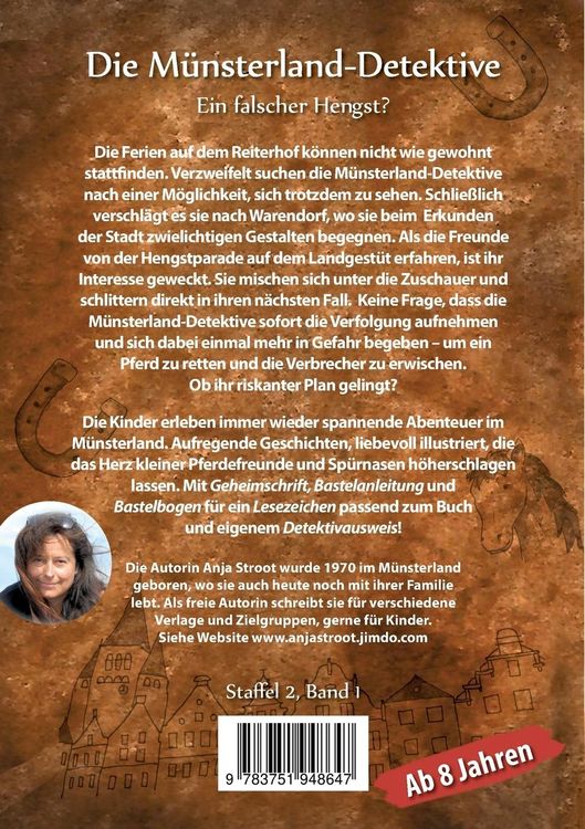 Produktbild: Die M&uuml;nsterland-Detektive / Ein falscher Hengst?
