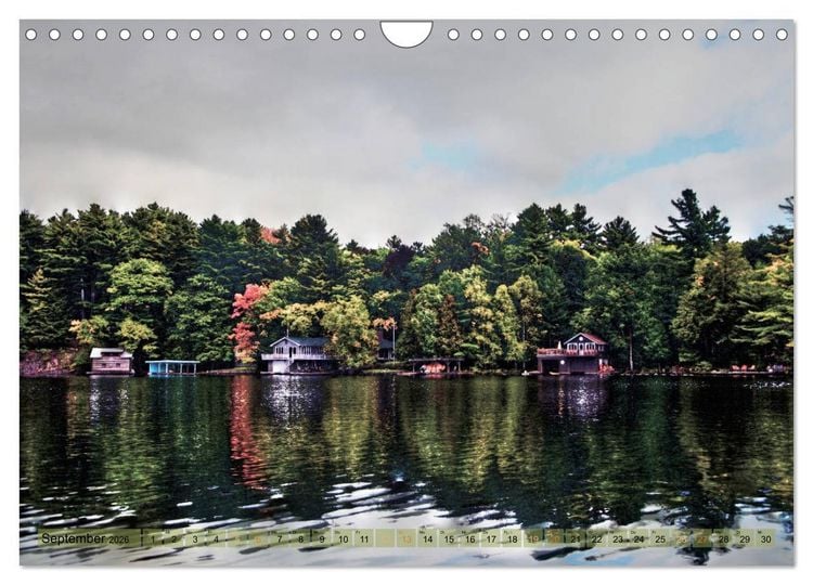 Produktbild: Kanada - short visit (Wandkalender 2026 DIN A4 quer), CALVENDO Monatskalender