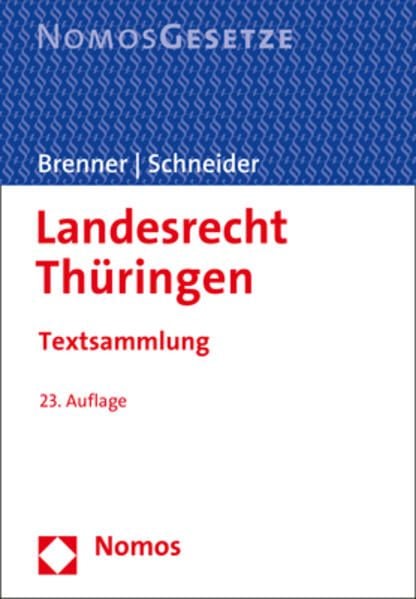Produktbild: Landesrecht Th&uuml;ringen