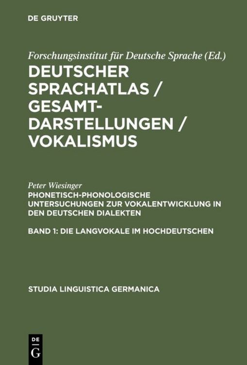 Produktbild: Phonetisch-phonologische Untersuchungen zur Vokalentwicklung in den deutschen Dialekten