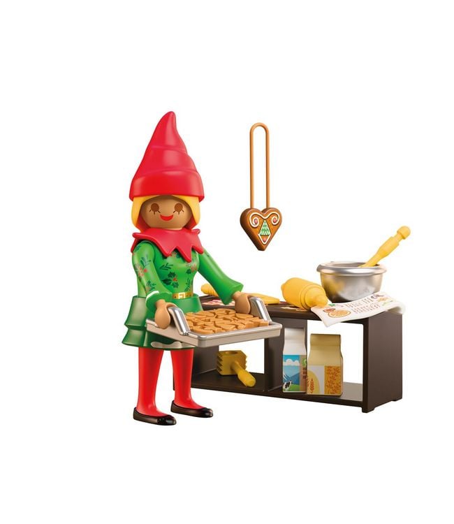 Produktbild: 72152 Weihnachtself mit Pl&auml;tzchen