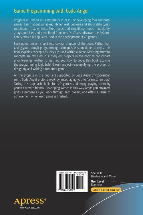 Produktbild: Game Programming with Code Angel