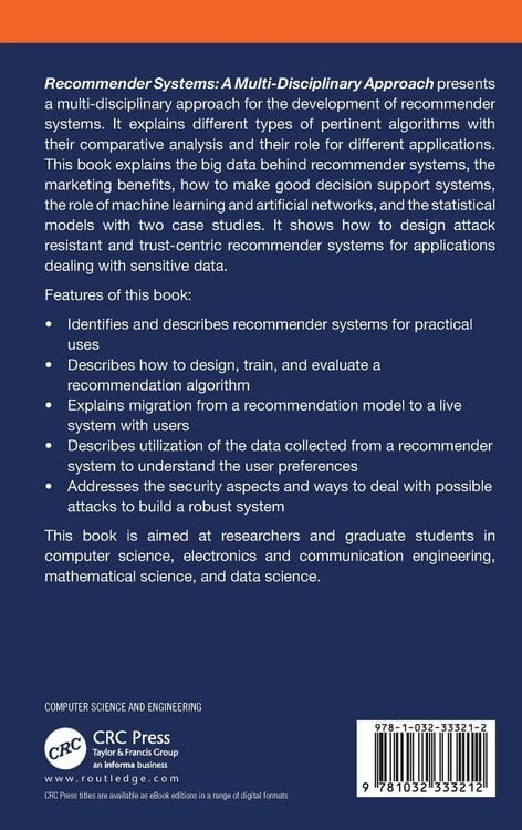 Produktbild: Recommender Systems