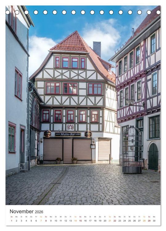 Produktbild: Kurort Schmalkalden (Tischkalender 2026 DIN A5 hoch), CALVENDO Monatskalender