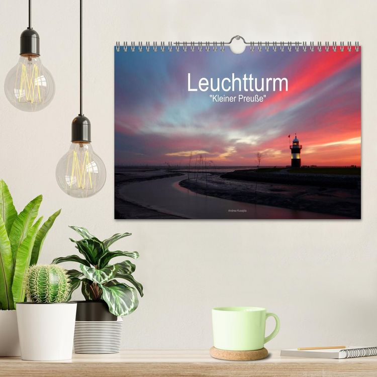 Produktbild: Leuchtturm "Kleiner Preu&szlig;e" (Wandkalender 2026 DIN A4 quer), CALVENDO Monatskalender
