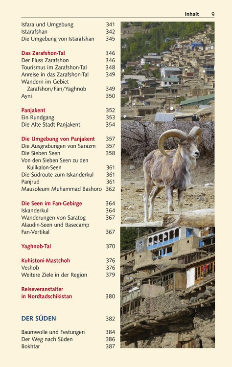 Produktbild: TRESCHER Reisef&uuml;hrer Tadschikistan