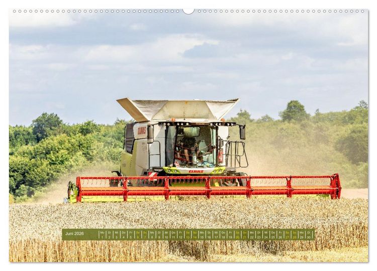Produktbild: Giganten der Ernte (hochwertiger Premium Wandkalender 2026 DIN A2 quer), Kunstdruck in Hochglanz