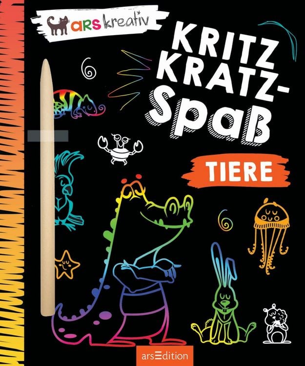 Produktbild: Kritzkratz-Spa&szlig; &ndash; Tiere