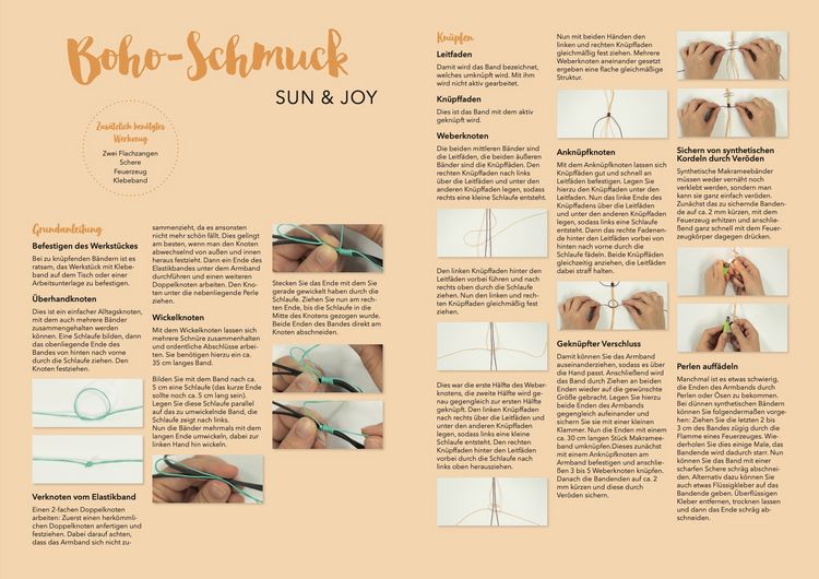 Produktbild: Boho-Schmuckset Sun & Focus (Orange)
