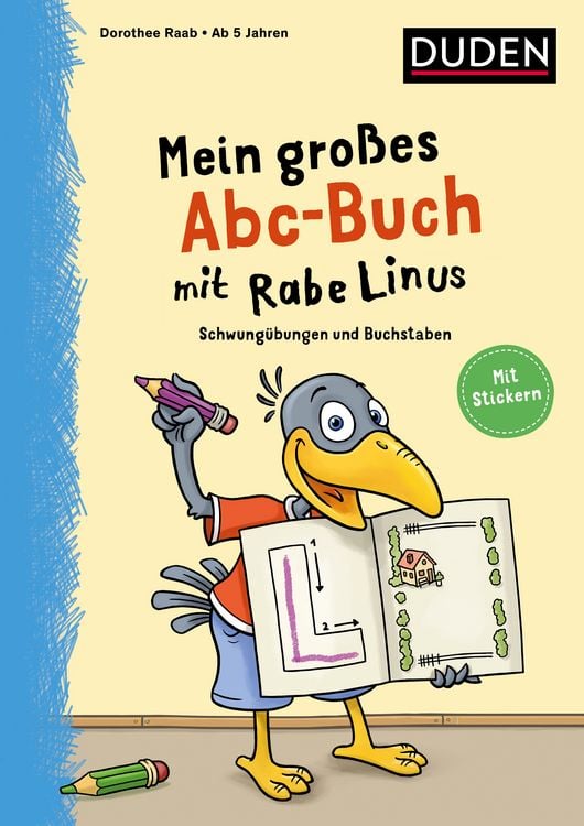 Produktbild: Mein großes Abc-Buch mit Rabe Linus - ab 5 Jahren