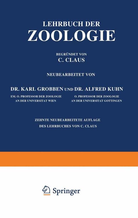 Produktbild: Lehrbuch der Zoologie