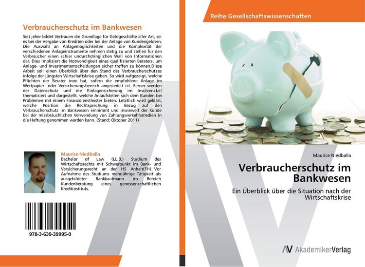 Produktbild: Verbraucherschutz im Bankwesen