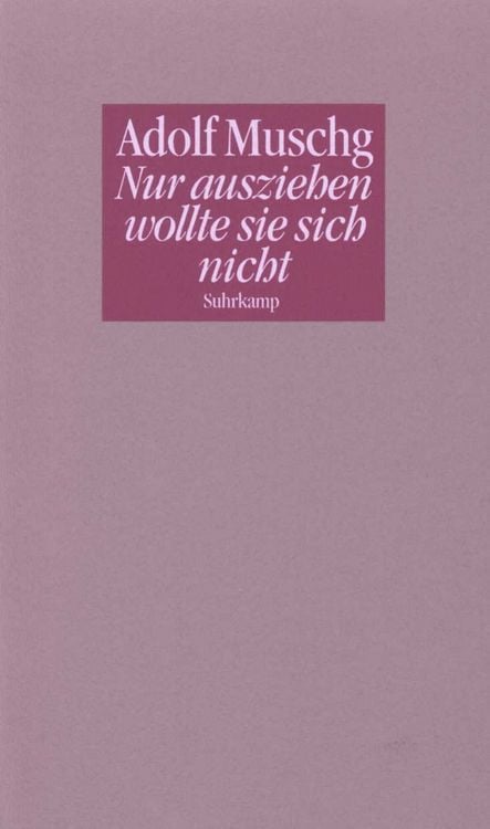 Produktbild: Nur ausziehen wollte sie sich nicht