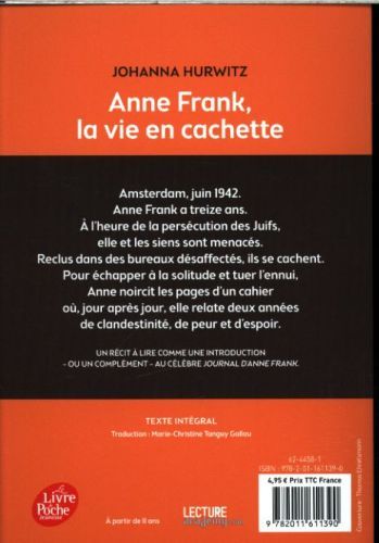 Produktbild: Anne Frank, la vie en cachette