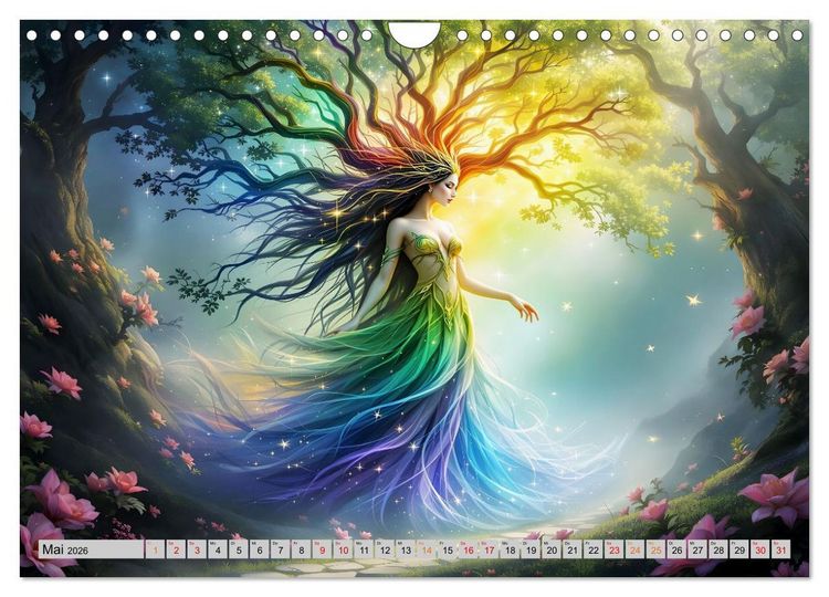 Produktbild: Baumvisionen (Wandkalender 2026 DIN A4 quer), CALVENDO Monatskalender