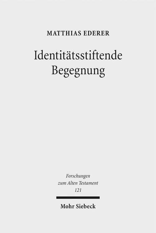 Produktbild: Identit&auml;tsstiftende Begegnung