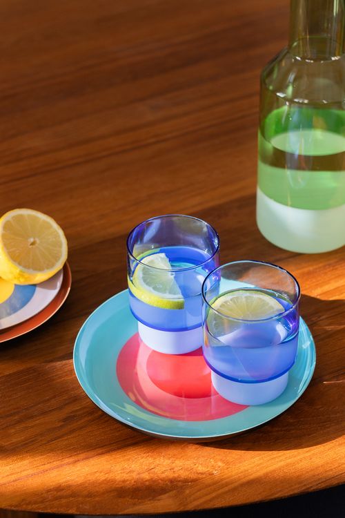 Produktbild: Gl&auml;ser Jill blue, 2er-Set