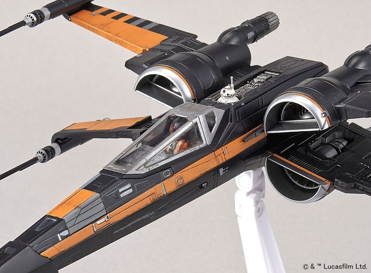 Produktbild: Modellbau BANDAI Poe's X-Wing Fighter