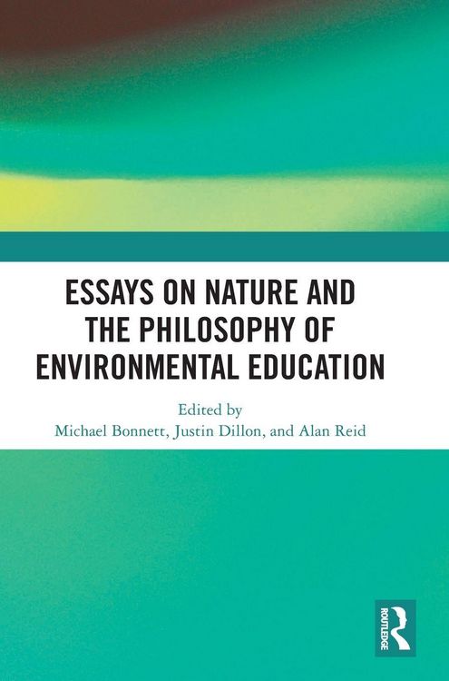 Produktbild: Essays on Nature and the Philosophy of Environmental Education