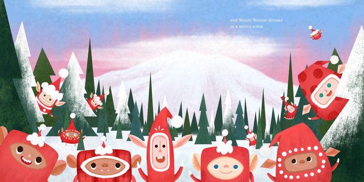 Produktbild: 12 Little Elves Visit Washington