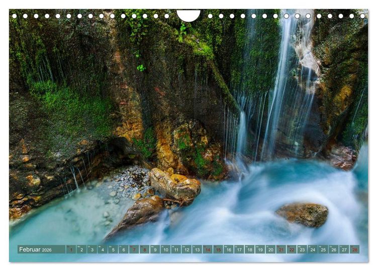 Produktbild: Unterwegs im Berchtesgadener Land 2026 (Wandkalender 2026 DIN A4 quer), CALVENDO Monatskalender