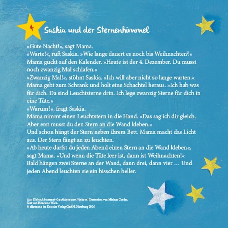 Produktbild: Mein Vorlese-Adventskalender