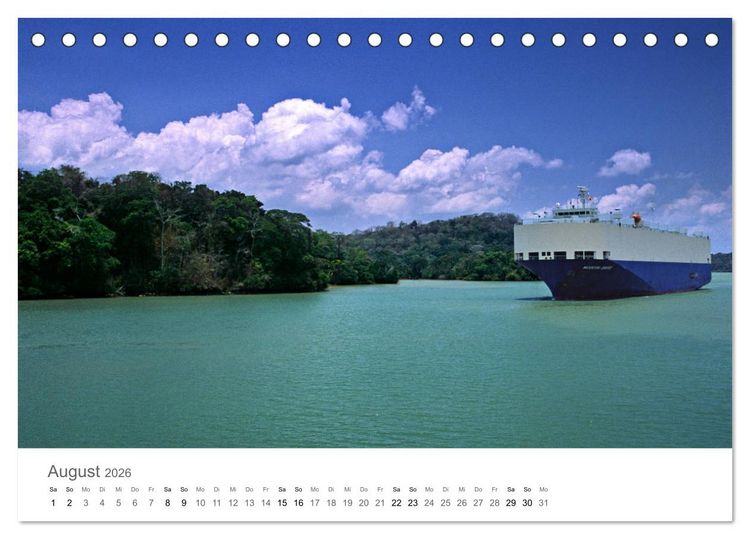 Produktbild: Faszination Schifffahrt - Schiffspassagen (Tischkalender 2026 DIN A5 quer), CALVENDO Monatskalender
