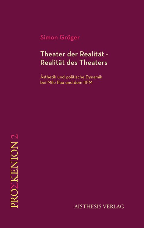 Produktbild: Theater der Realit&auml;t &ndash; Realit&auml;t des Theaters